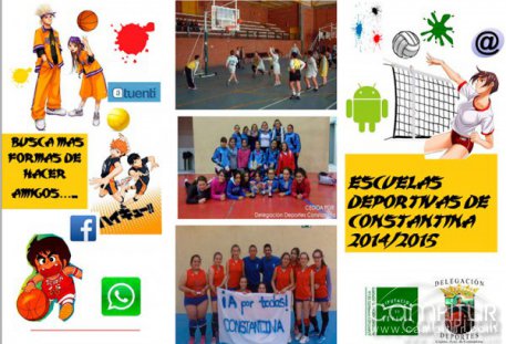 Abierto el plazo de inscripción para al Escuelas Deportivas en Constantina 