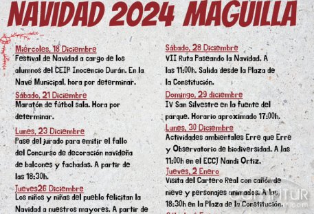 Maguilla se llena de magia: programa de actividades para Navidad 2024  