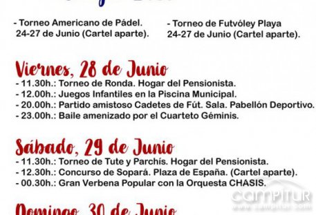 Fiesta de San Pedro Usagre 2019 